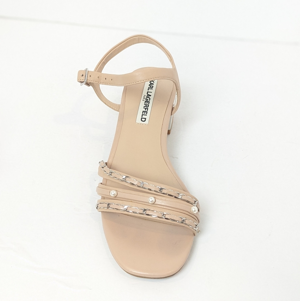 Karl Lagerfeld leather Tori sandals - Picture 3 of 16